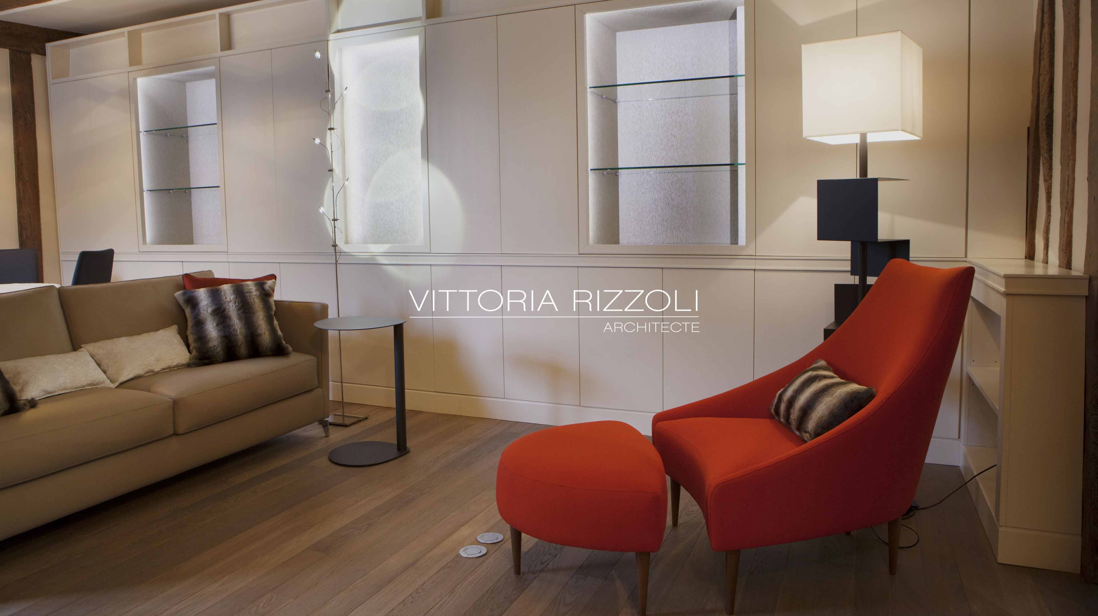 Vittoria Rizzoli architecte décoration d'intérieur rénovation appartement